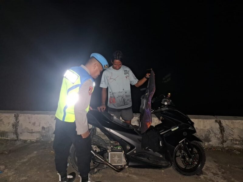 Polsek Kahayan Kuala giat KRYD berupa Patroli Kamtibmas guna Cegah Kriminalitas & Premanisme