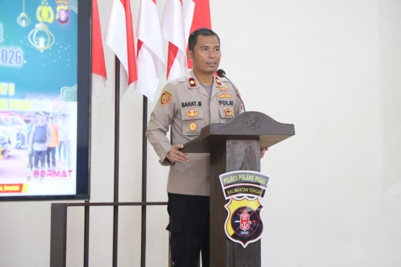Wakapolres Pulpis Tekankan Pelayanan Humanis Saat Lat Pra Ops Ketupat Telabang 2026