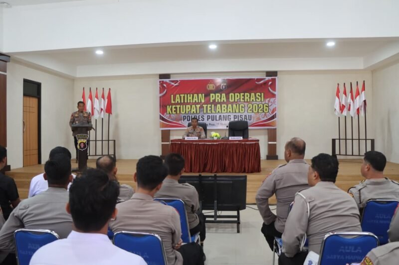 Siaga Mudik 2026: Polres Pulpis Gelar Lat Pra Ops Ketupat Telabang dan Siagakan 3 Posko Pelayanan