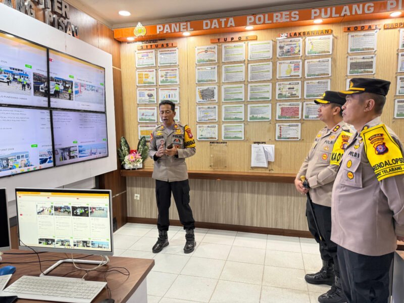 Sambangi Polres Pulpis, Karo Ops Polda Kalteng Berikan Arahan Strategis Pengamanan Lebaran