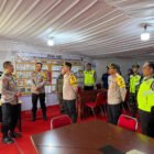 Didampingi Kapolres, Karo Ops Polda Kalteng Lakukan Pengecekan Pos Pengamanan Terpadu Lintas Trans Kalimantan