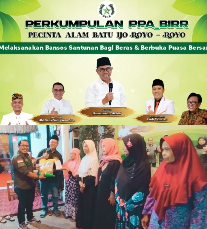 Foto ist: PPA_BIRR, (Bansos)
Bagi beras dan berikan santunan.