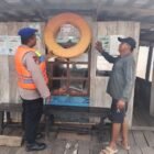 Jaga Kamtibmas Pesisir, Satpolairud Polres Pulang Pisau Gencarkan Sambang Polmas Perairan