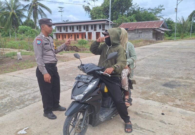 Permudah Aduan Warga, Polsek Kahayan Kuala Gencarkan Sosialisasi Call Center 110