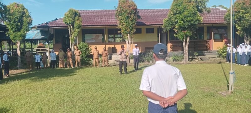 Sambangi SMPN 2 Maliku, Polsek Maliku Sosialisasi Larangan Knalpot Brong hingga Bahaya Judi Online