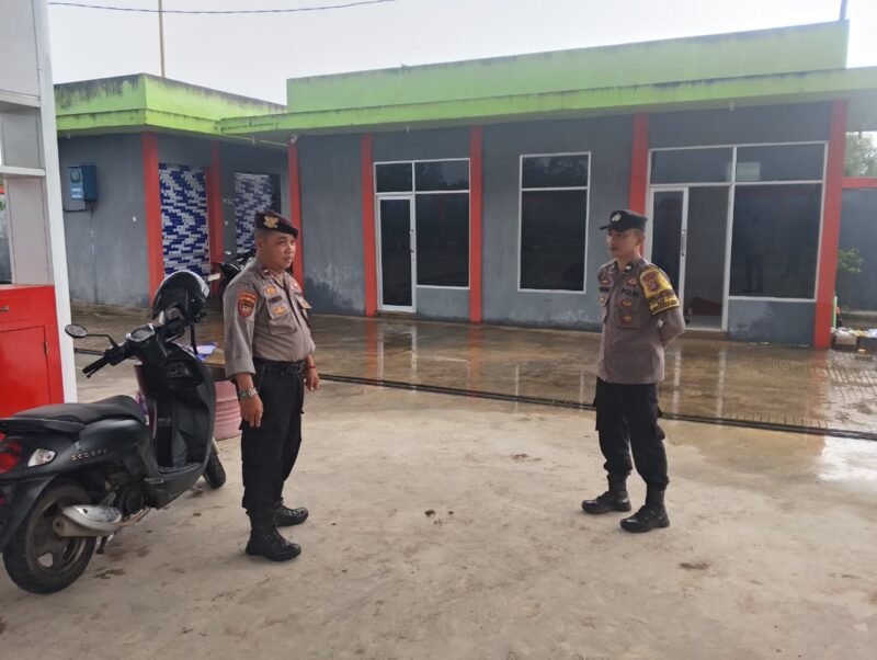Polsek Sebangau Kuala Siagakan Personel di SPBU, Pastikan Layanan Publik Tanpa Gangguan