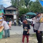 Pantau Aktivitas Pasar Kamis, Personel Polsek Kahayan Hilir Pastikan Keamanan Warga