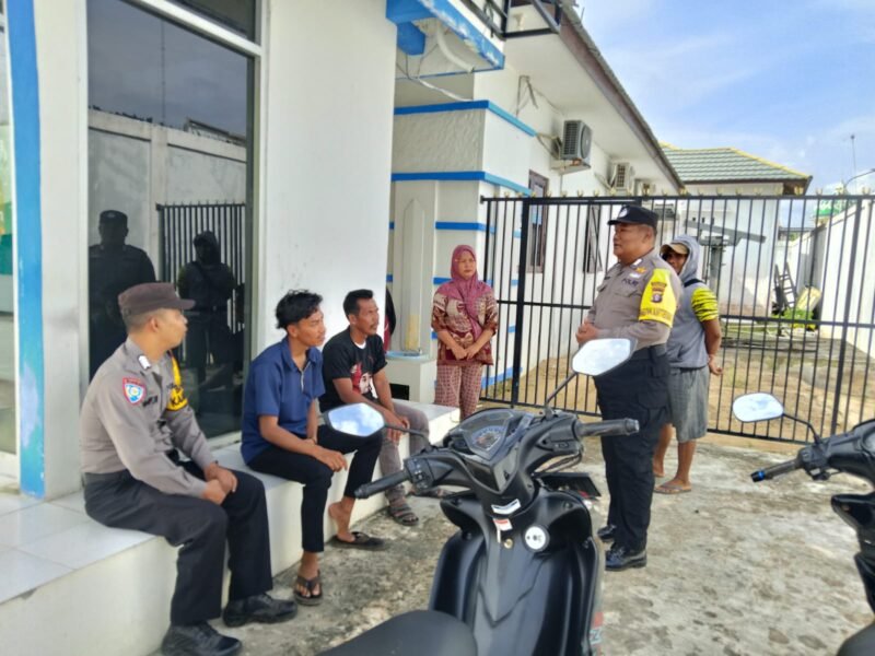 Cegah TPPO, Polsek Kahayan Kuala Ingatkan Warga Bahaur Basantan Waspadai Tawaran Kerja Ilegal