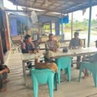 Perkuat Keamanan Wilayah, Kapolsek Sebangau Kuala Temui Warga Desa Sebangau Permai