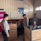 Pastikan Layanan Publik Maksimal, Kabagops Polres Pulang Pisau Cek Kesiapan Operator 110