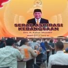 Foto ist: Wakil Ketua MPR RI Drs. H. Kahar Muzakir. Laksanakan Serap Aspirasi Kebangsaan Di Kota Batu.