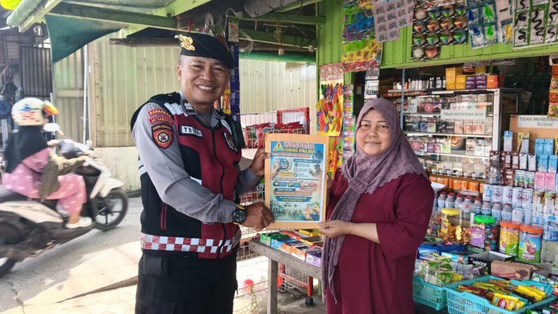 Polsek Kahayan Hilir Ingatkan Warga Pulang Pisau Waspada Peredaran Uang Palsu