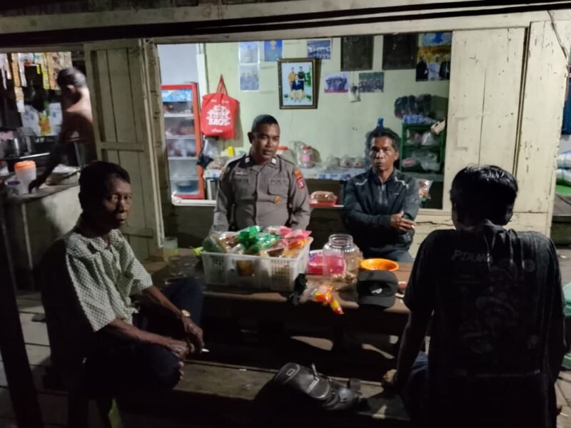 Polsek Sebangau Kuala Tingkatkan Patroli Dialogis, Ajak Warga Waspada Hoaks hingga Karhutla