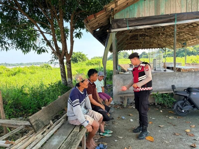 Cegah Karhutla, Sat Samapta Polres Pulang Pisau Gencarkan 