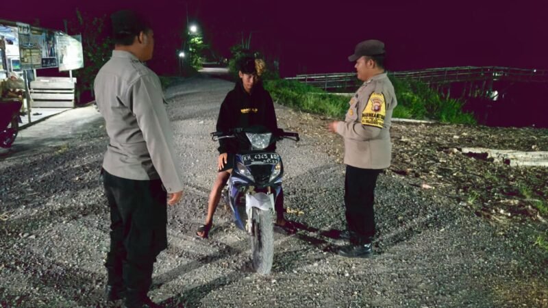 Ciptakan Rasa Aman, Polsek Sebangau Kuala Gelar KRYD Guna Antisipasi Gangguan Kamtibmas