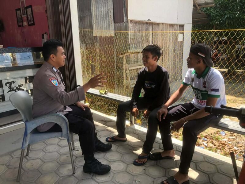 Polsek Maliku Sambangi Warga Maliku Baru Guna Perkuat Keamanan Desa