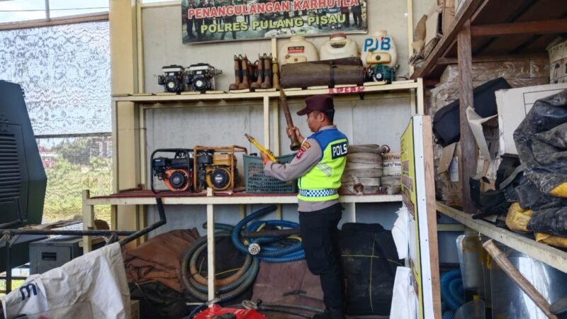 Siaga Bencana, Polres Pulang Pisau Gelar Apel Kesiapan Personel dan Sarpras