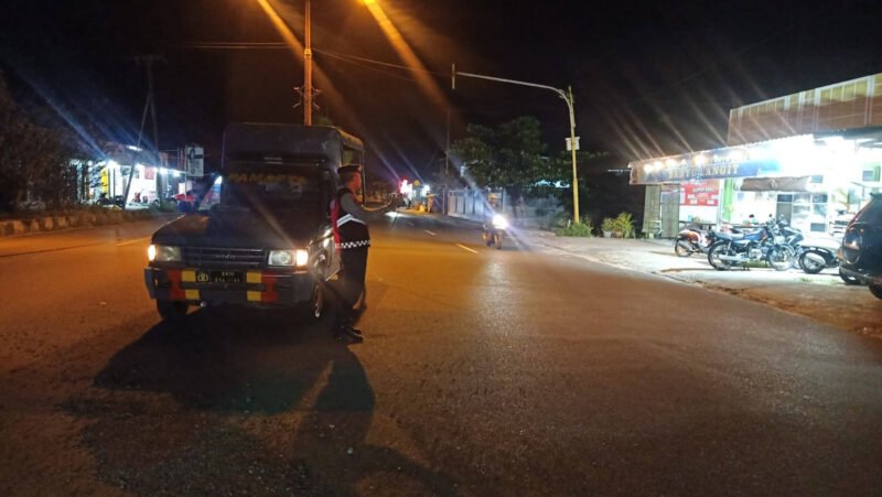 Personel Polsek Kahayan Hilir Laksanakan Patroli
