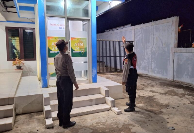 Polsek Kahayan Kuala Intensifkan Patroli Malam di Objek Vital Bahaur