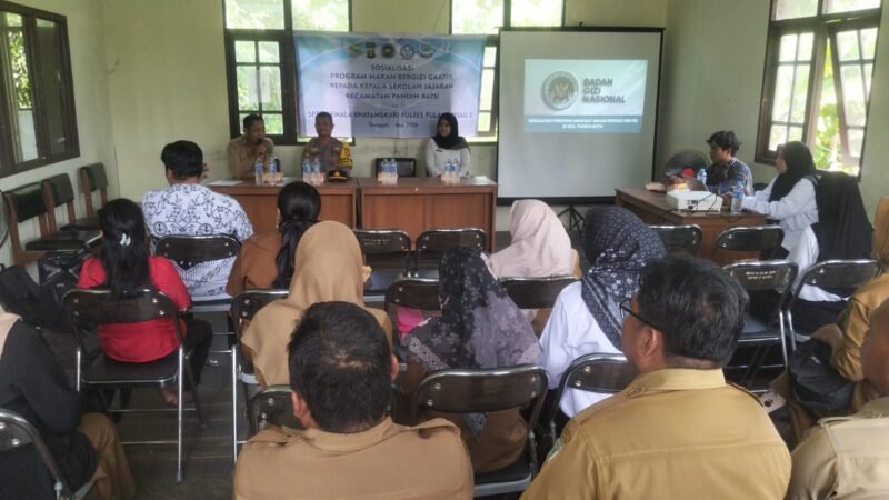 Tingkatkan Mutu Pendidikan, SPPG Polres Pulang Pisau 2 Sosialisasi Makan Bergizi Gratis
