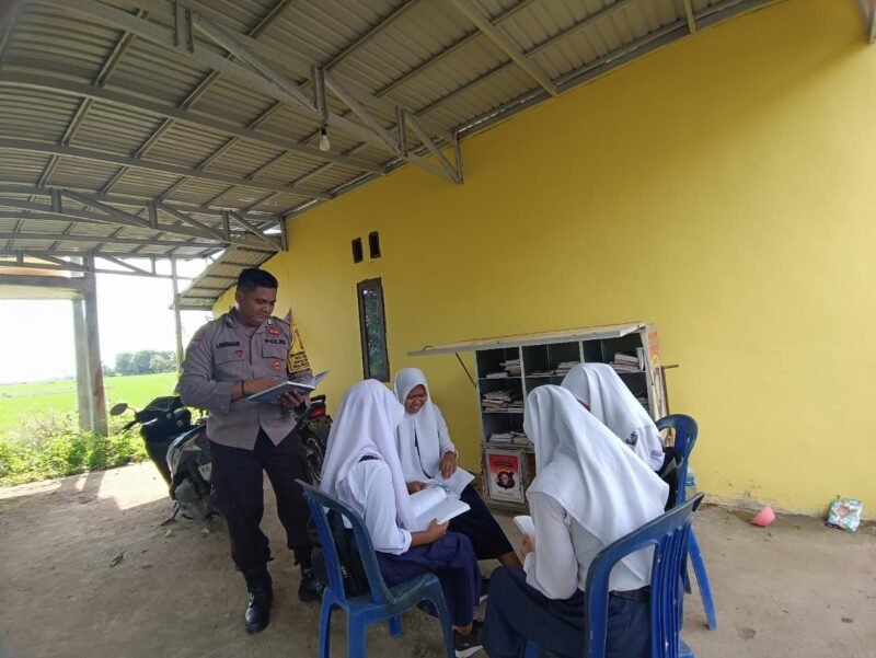Tingkatkan Literasi di Food Estate, Program Bajaka Presisi Sambangi Belanti Siam
