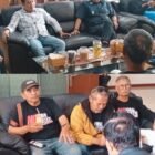 Foto ist : Ketua DPRD HM.Didik Subiyanto,SH dan Wakil Ketua Ludi Tanarto ,menerima audensi Kelompok Cak Soleh No Viral No Justic 