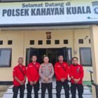 Sinergi Polsek Kahayan Kuala dan Manggala Agni Siaga Hadapi Karhutla