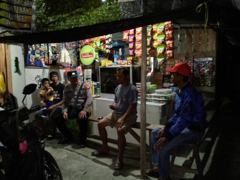 Polsek Banama Tingang Dialog dengan Warga Bawan untuk Keamanan Wilayah