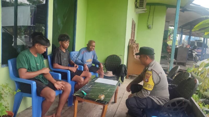 Dialog Humanis: Polsek Jabiren Raya Pererat Silaturahmi dengan Warga