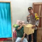 Polsek Kahayan Tengah Salurkan Bantuan Sembako untuk Warga Kurang Mampu