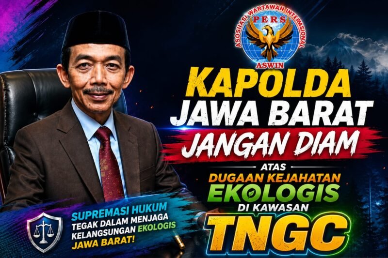 Oleh: Aceng Syamsul Hadie, S.Sos., MM. Ketua Dewan Pembina Pusat ASWIN (Asosiasi Wartawan Internasional).