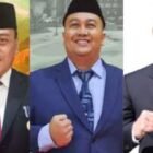 Foto ist: Ketiga calon Sekda Batu, kiri Drs.Arief As.Sidiq, Ir.Alfi Nurhidayat, Muhammad Nur Adem.