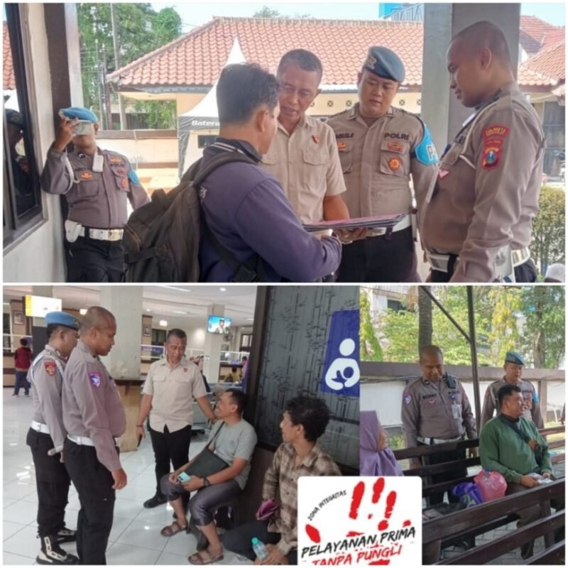 Samsat Sidoarjo Kota terus meningkatkan pengawasan pelayanan publik (Foto: Istimewah)