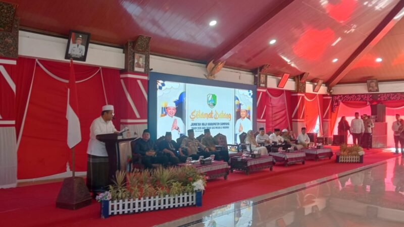 Pemerintah Kabupaten Sampang menyambut kedatangan 618 jemaah haji asal Sampang