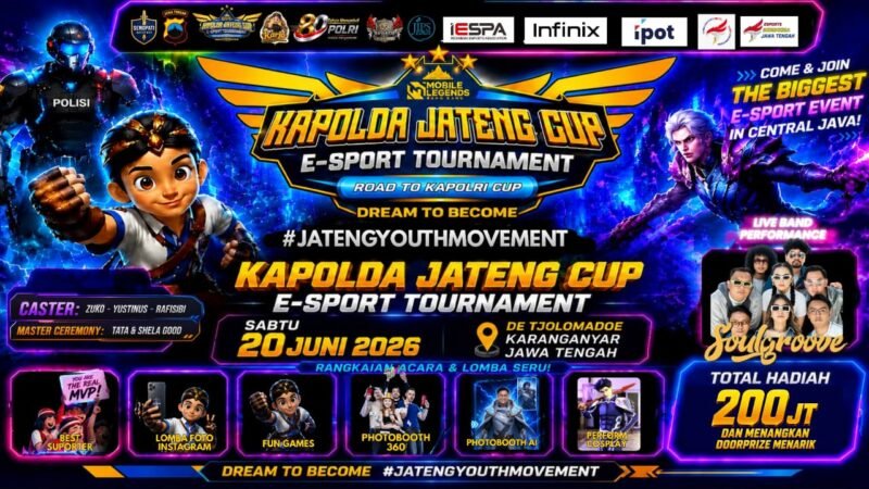 Foto: Turnamen E-Sport Kapolda Jateng Cup 2026