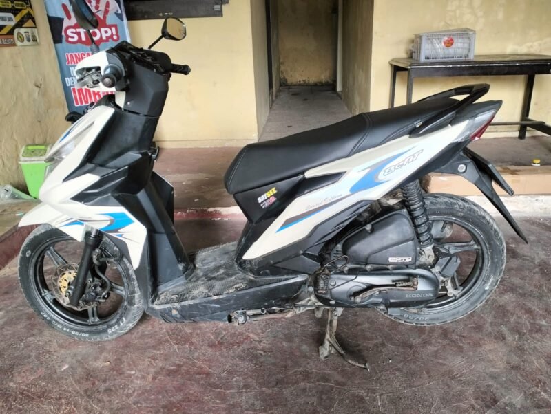 Foto: Polsek Bluto Amankan Terduga Pelaku Curanmor, Motor Milik Korban Berhasil Ditemukan Kembali