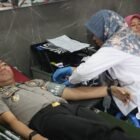 Donor Darah Sambut Hari Bhayangkara Ke-80 (Foto: Istimewah/Fauzi)