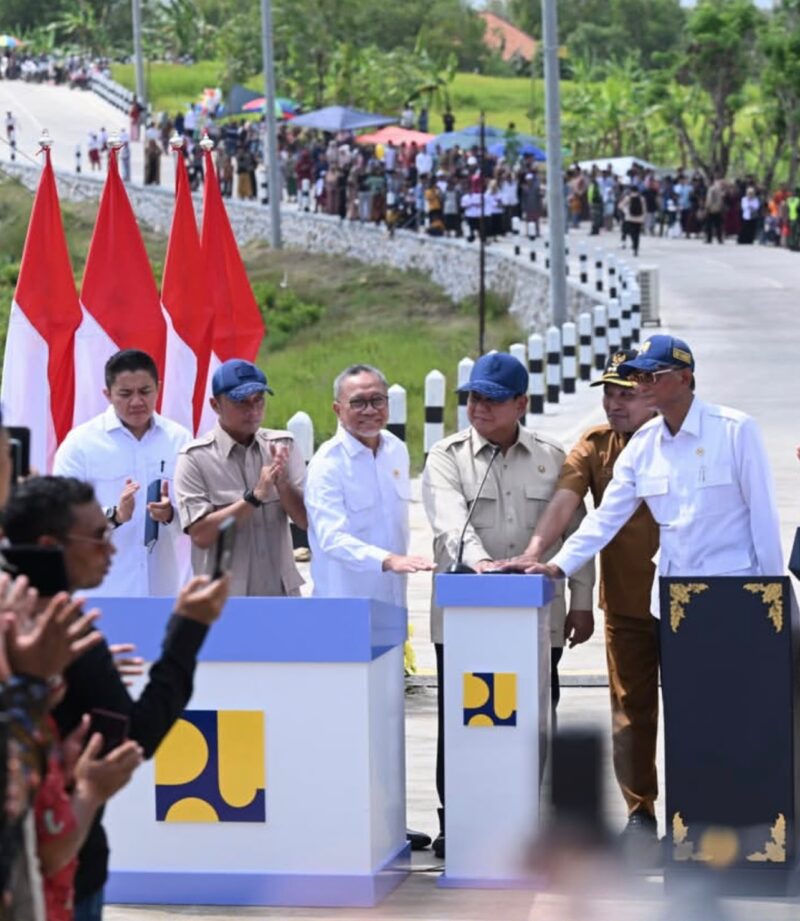 Presiden Republik Indonesia, Prabowo Subianto, melakukan kunjungan kerja ke Pulau Madura, Jawa Timur, pada Selasa 23/6/2026 (Foto: Istimewah/Mahrus)