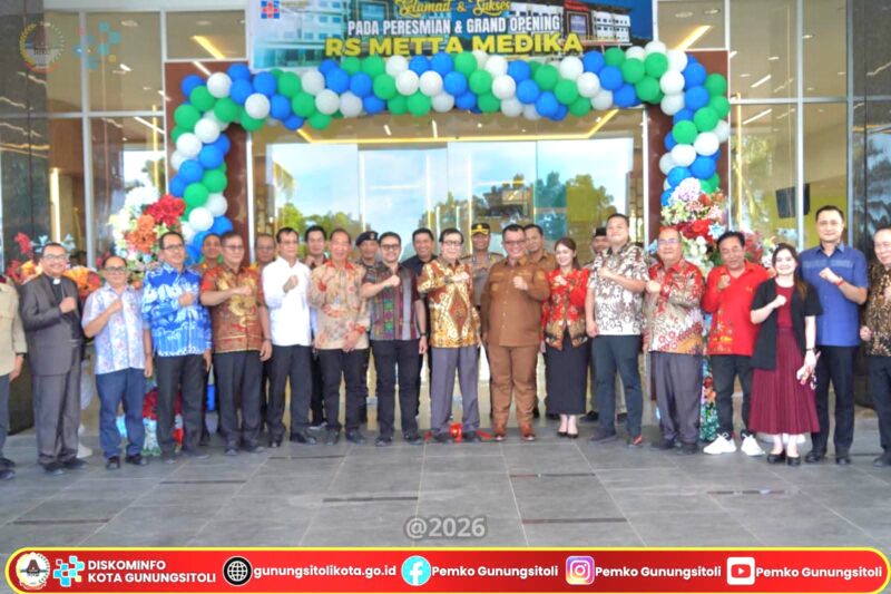 Pemerintah Kota Pemerintah Pulau Nias menyambut baik atas peresmian RS. METTA MEDIKA (Foto: OFogo/Istimewah)