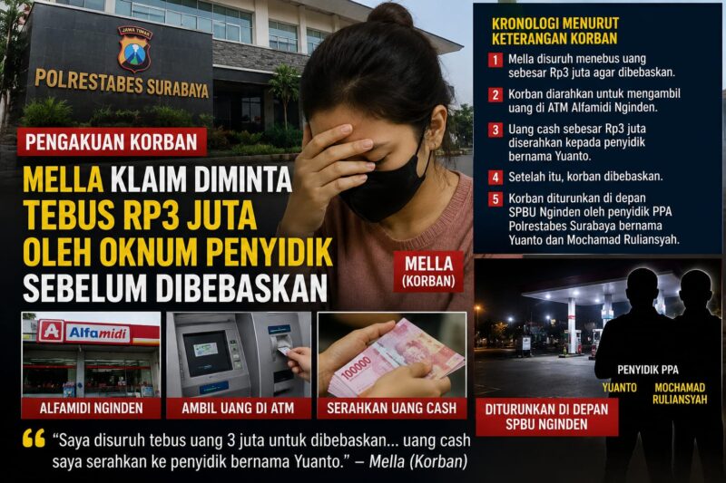 Di balik hiruk-pikuk penegakan hukum, terselip kisah pilu seorang ibu yang mengaku menjadi korban perlakuan yang hingga kini masih menyisakan tanda tanya besar