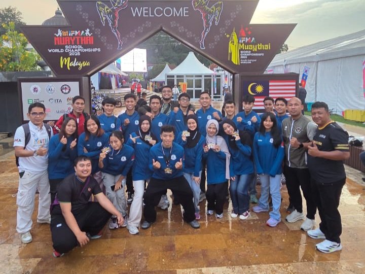 Foto: Kontingen Muaythai Indonesia mencatatkan hasil membanggakan pada ajang IFMA Senior World Championships 2026 yang berlangsung di Malaysia pada 16–26 Juni 2026.