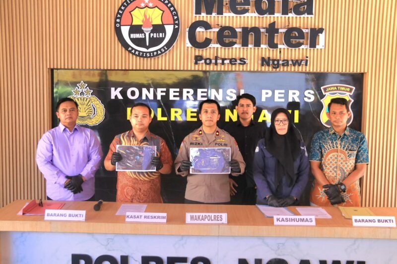 Foto: Satreskrim Polres Ngawi Polda Jatim berhasil menangkap seorang tersangka yang masuk daftar pencarian orang (DPO) kasus pencurian sepeda motor yang terjadi di wilayah Kecamatan Kendal, Kabupaten Ngawi.