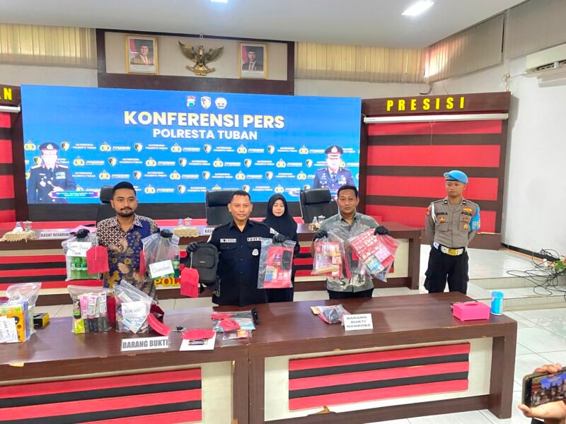 Kapolresta Tuban Langsung Ungkap Kasus Menonjol: Curanmor, Kekerasan Seksual Anak hingga Peredaran Narkoba (Foto: TargetNews.ID/Istimewah)