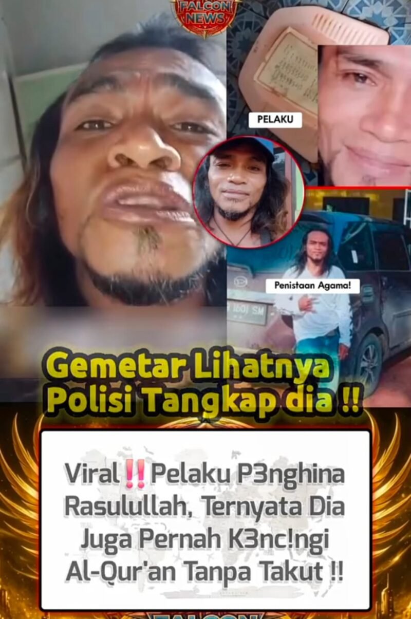 FOTO: Beredarnya sebuah video di media sosial yang dinilai memuat pernyataan yang diduga menghina Al-Qur'an dan ajaran Islam memicu gelombang reaksi dari masyarakat. Video tersebut
