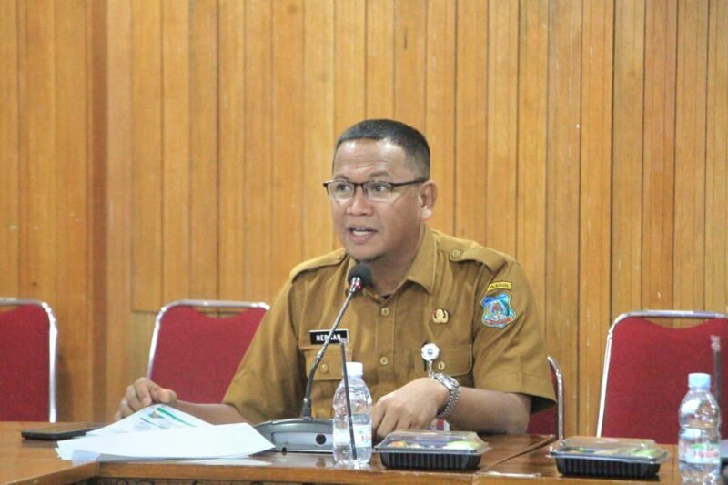Mewakili Bupati Tanjung Jabung Barat, Sekretaris Daerah Hermansyah, S.STP., M.H. (Foto: TargetNews.id/Arijal)
