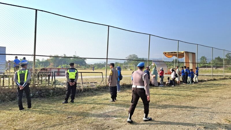 Polri Amankan Kompetisi Piala Suratin Jawa Tengah 2026 di Kabupaten Tegal