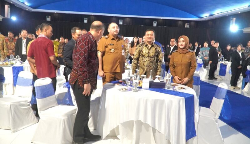 Foto: Gubernur Jawa Tengah, Ahmad Luthfi saat acara Tegal Business Forum 2026 bertema