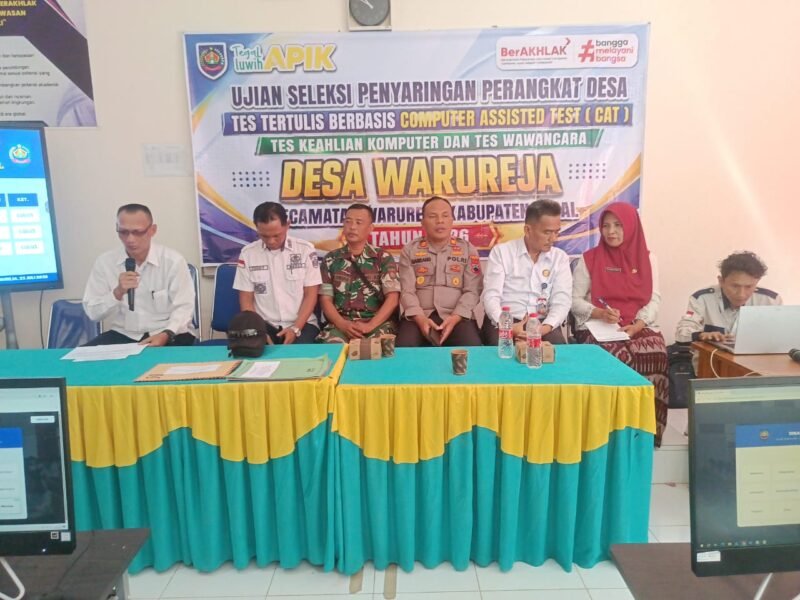 Polisi amankan seleksi perangkat desa di Warureja, berlangsung aman dan kondusif