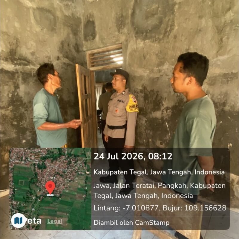 Polsek Pangkah Respons Cepat Aduan Polisi 110, Tangani Laporan ODGJ yang Meresahkan Warga