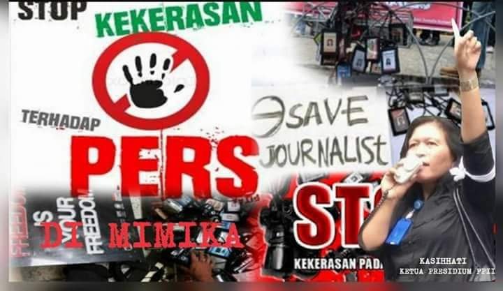 Forum Pers Independen Indonesia (FPII) menyampaikan kecaman terhadap pernyataan Presiden RI Prabowo Subianto